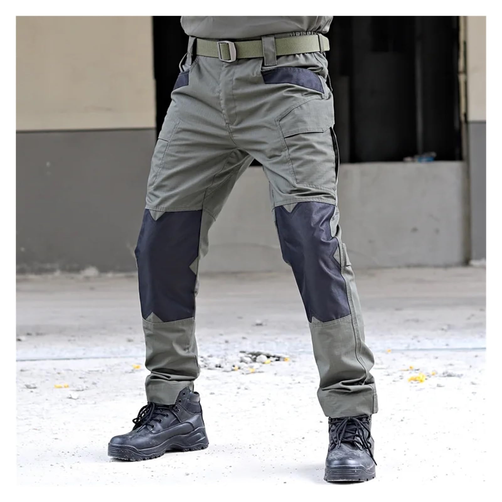 Pantalones de Trabajo Hombre Pantalones tácticos de Verano for Hombre, for Exteriores, Multibolsillos, Resistentes al desgarro, Camuflaje