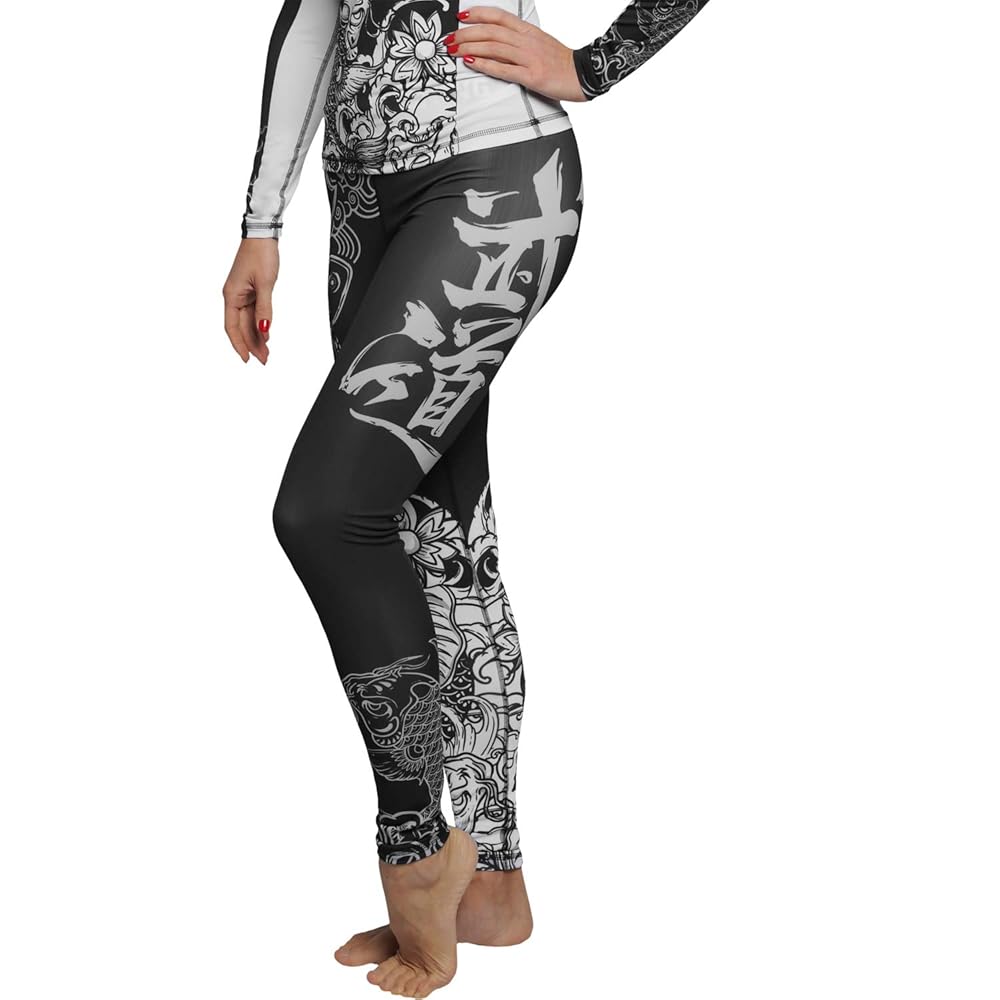 HANKER Damen Kompressions-Leggings Kurz - Nahtlos Für Sport & Fitness