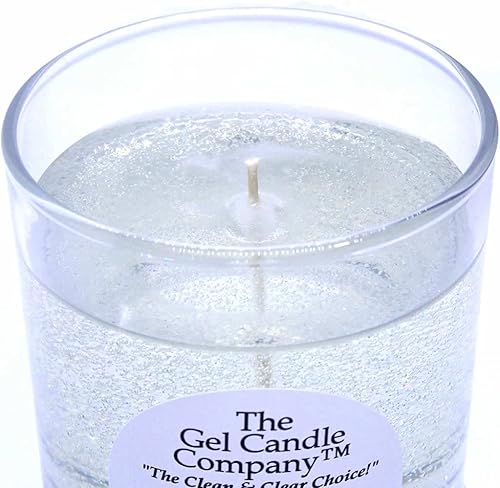 Miniatura 3 de Elizabeth Taylor White Diamonds Inspired Perfume Vela de gel perfumada Deco Jar Aceite mineral a base de hasta 120 horas por The Gel Candle Company