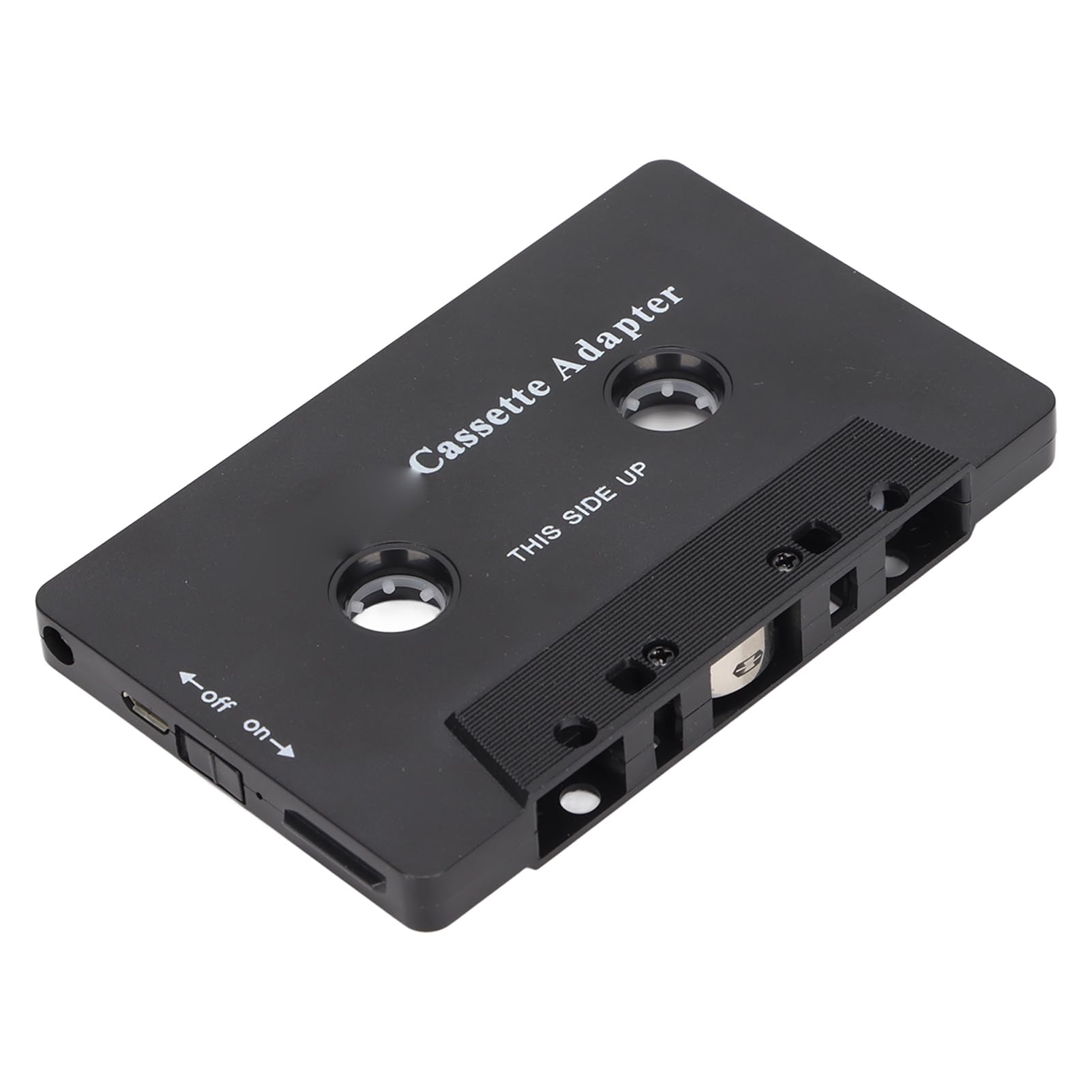 Adapter do Kasety, Redukcja Szumów Bluetooth Stereo High Fidelity Kaseta Magnetofonowa Taśma Adapterowa Odbiornik Aux do Tabletu Samochodowego