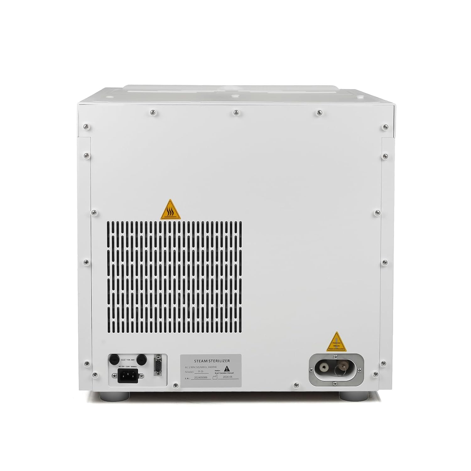 Getidy 16L/23L Labor Pre-Vakuum Dampfautoklav Sterilisator Klasse B mit trocknender Funktion JY-23 (16L)