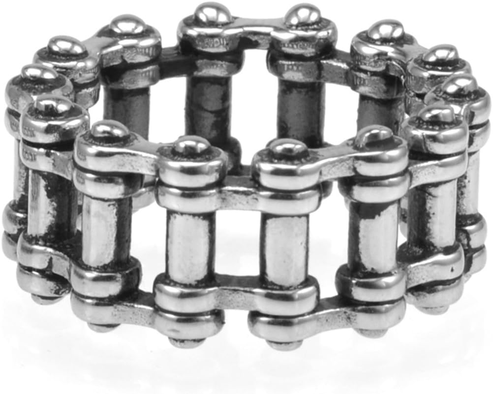Jude Jewelers Stainless Steel Motorcycle Biker Ring