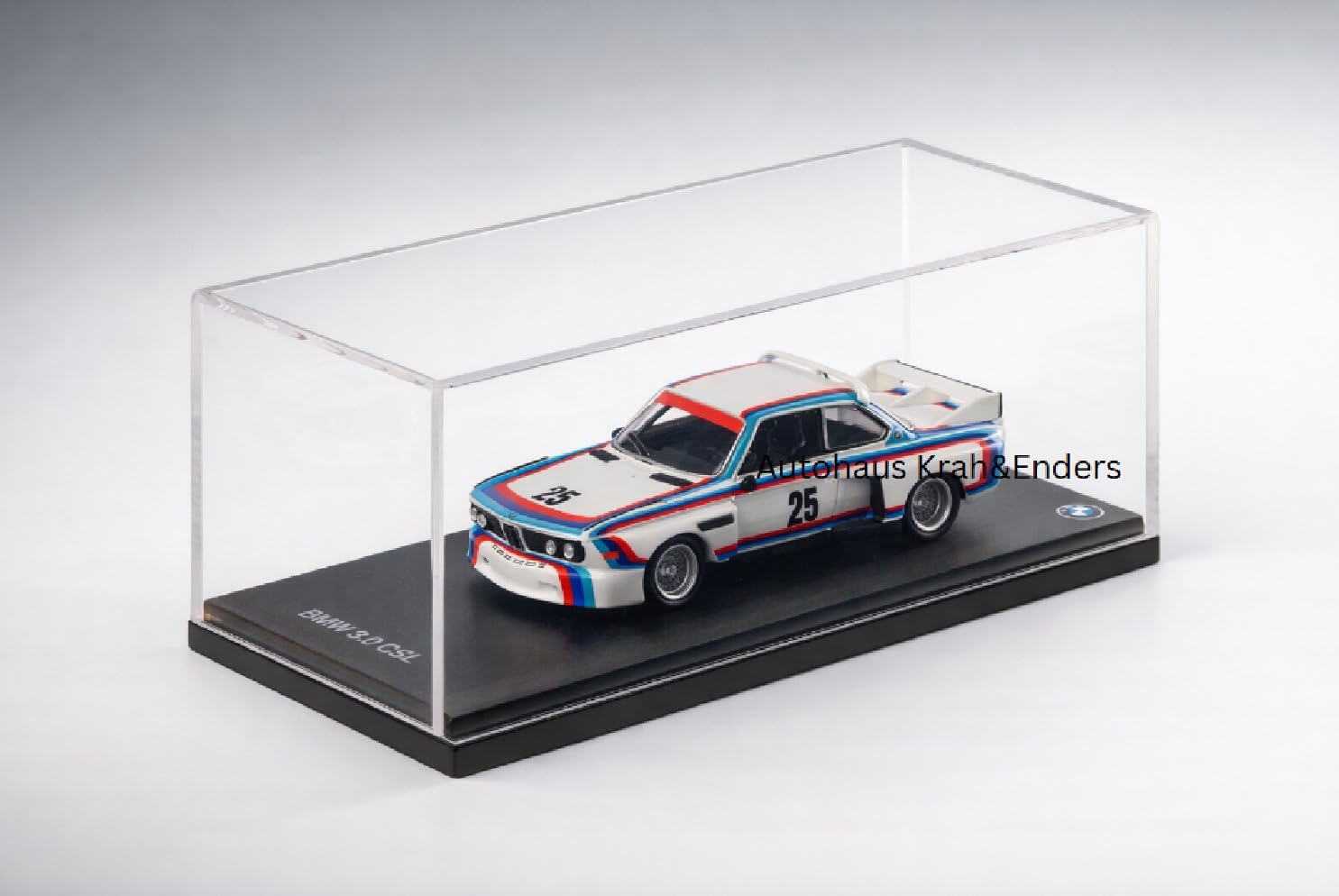 BMW 3.0 CSL 1:64 Miniatur Modellauto Modellfahrzeug Miniaturauto Sammlermodell Miniaturmodelle Auto
