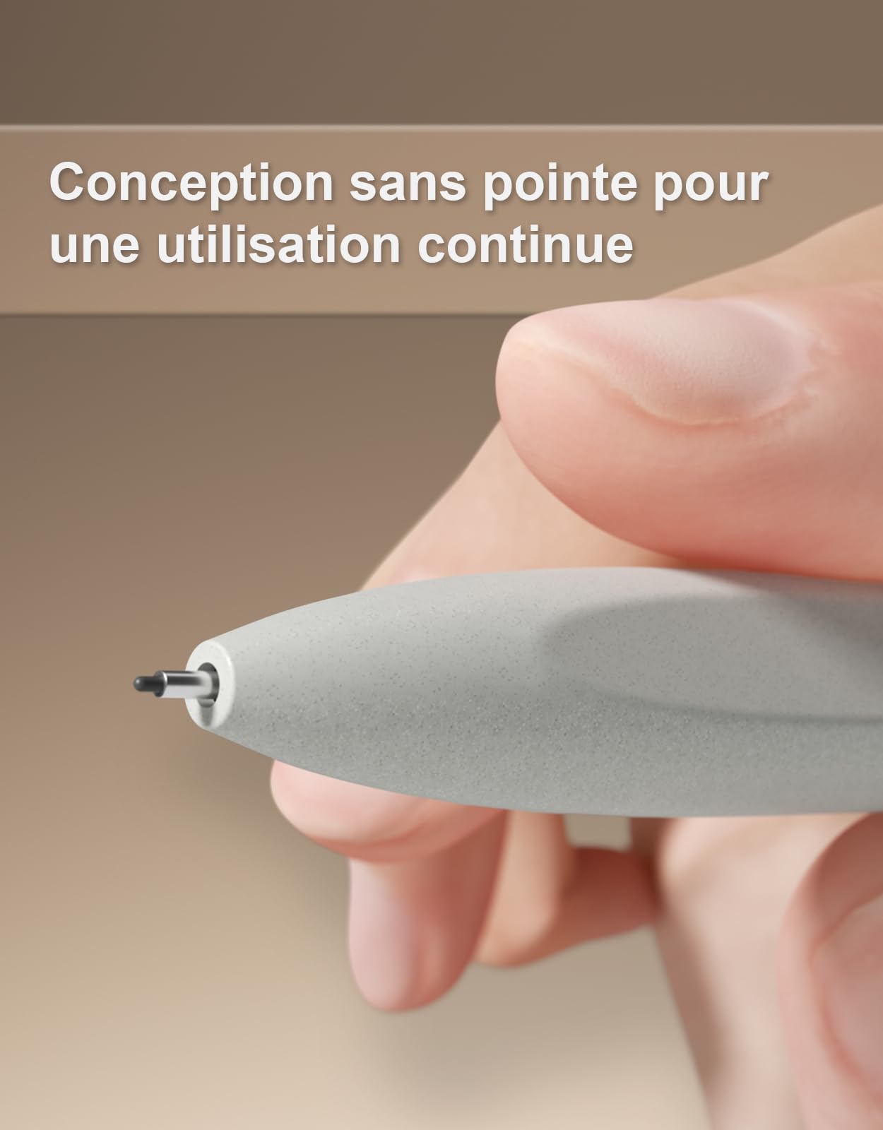 VIWOODS Stylet céramique C1, Pointe 0,5 mm, 960 Hz avec sensibilité à la Pression