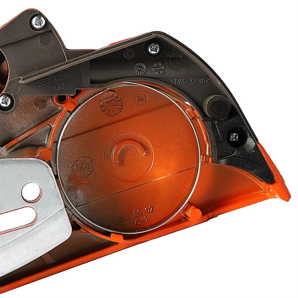 Parti di Ricambio per Motosega compatibili con Modelli 340 345 350 Include Copertura Laterale della Frizione Freno a Catena ad ago e Tamburo da 325 Frizione da 7t
