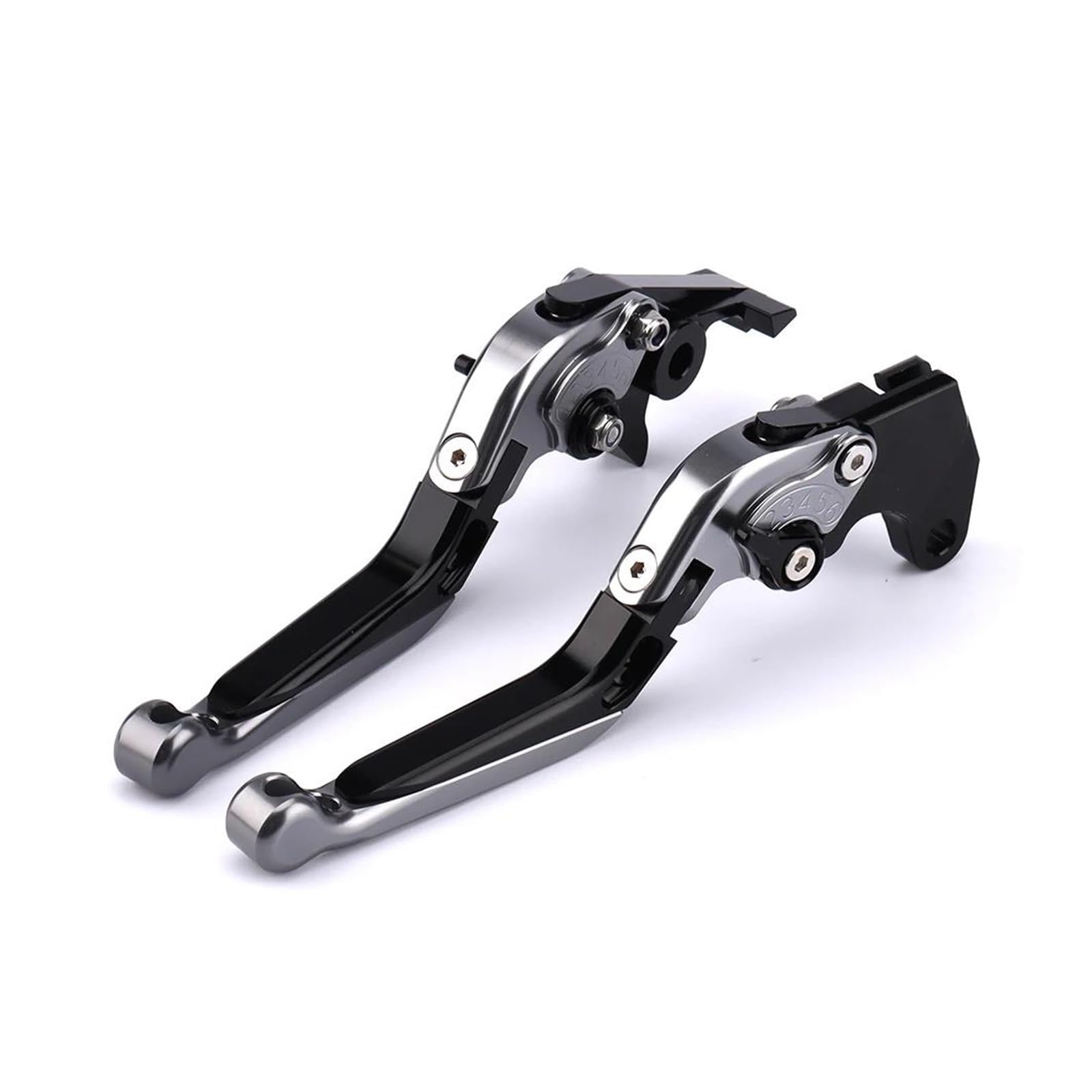 Mamxvkvzeu C Motorbike Brake Lutch Handle Levers Motorcycle Brake Lutch Lever Adjustable Extendable Handle Folding For Zx-10R Zx10 R Zx10r 2016-2022(C)