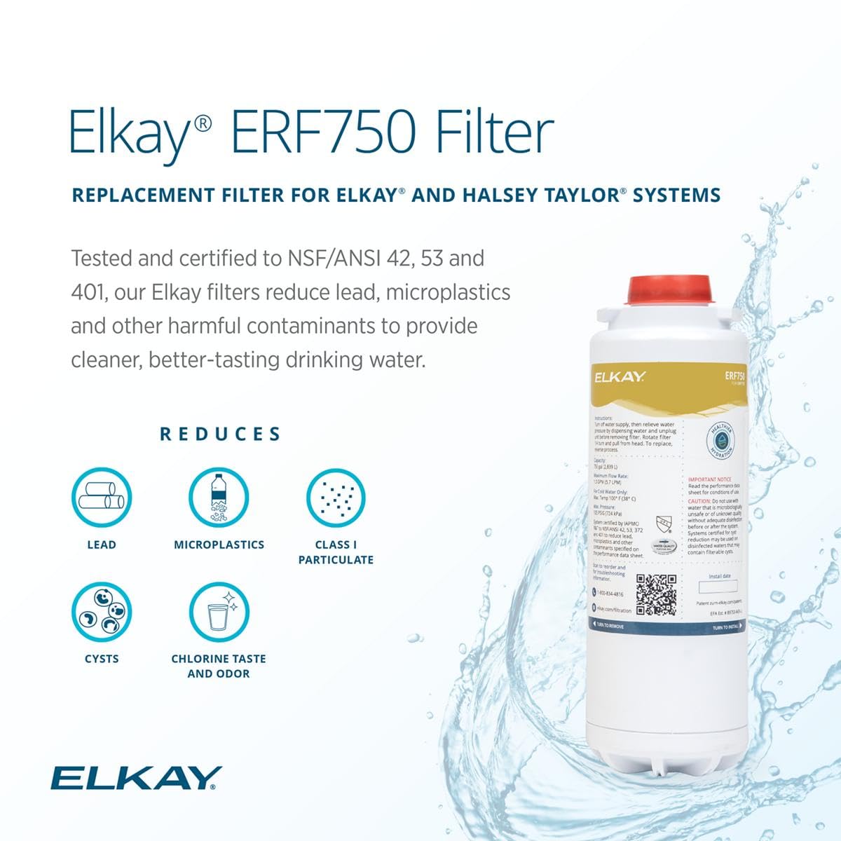 Elkay WaterSentry Filter - Safe Drinking Water -2