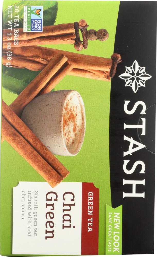 Miniatura 3 de Stash Té verde Tea Chai, 20 unidades, paquete de 2