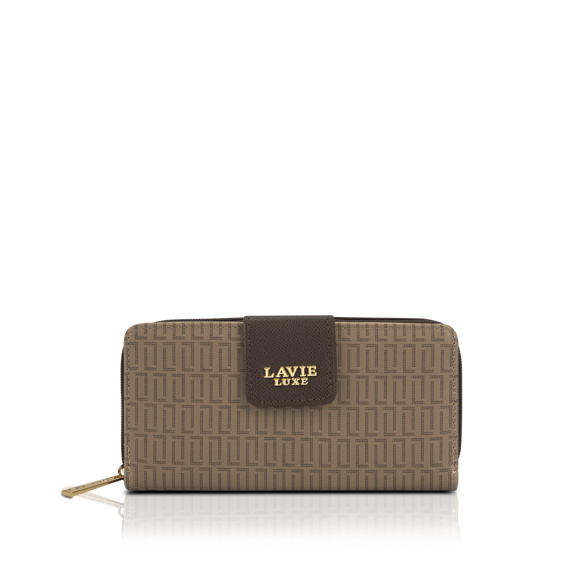 lavie luxe Women's Mono Mia25 Bifold Zip Wallet |Gift For Ladies-picture-18