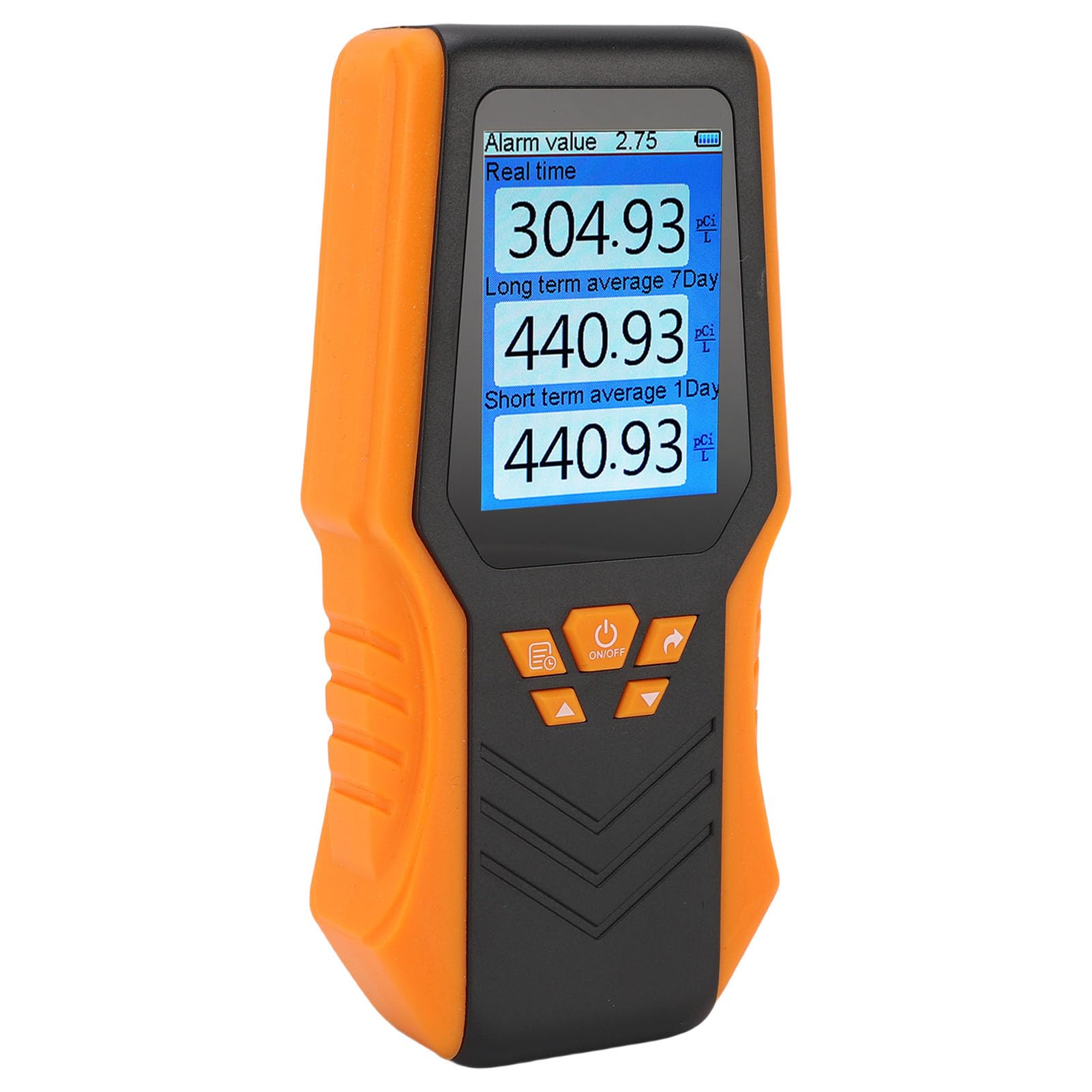 banapoy Rilevatore di Radon Tester Digitale Portatile Compatto per Radon per Casa, Scuola, Ufficio, Seminterrato, Display LCD, Batteria Ricaricabile