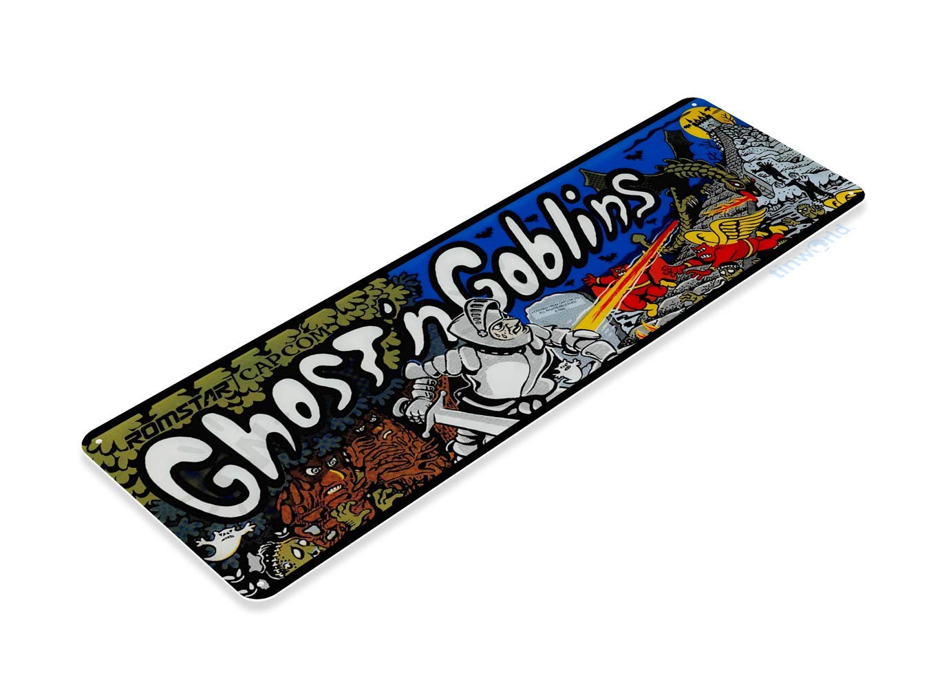 Amazon.com: Tinworld Tin Sign: Ghost N Goblins Arcade Game Room