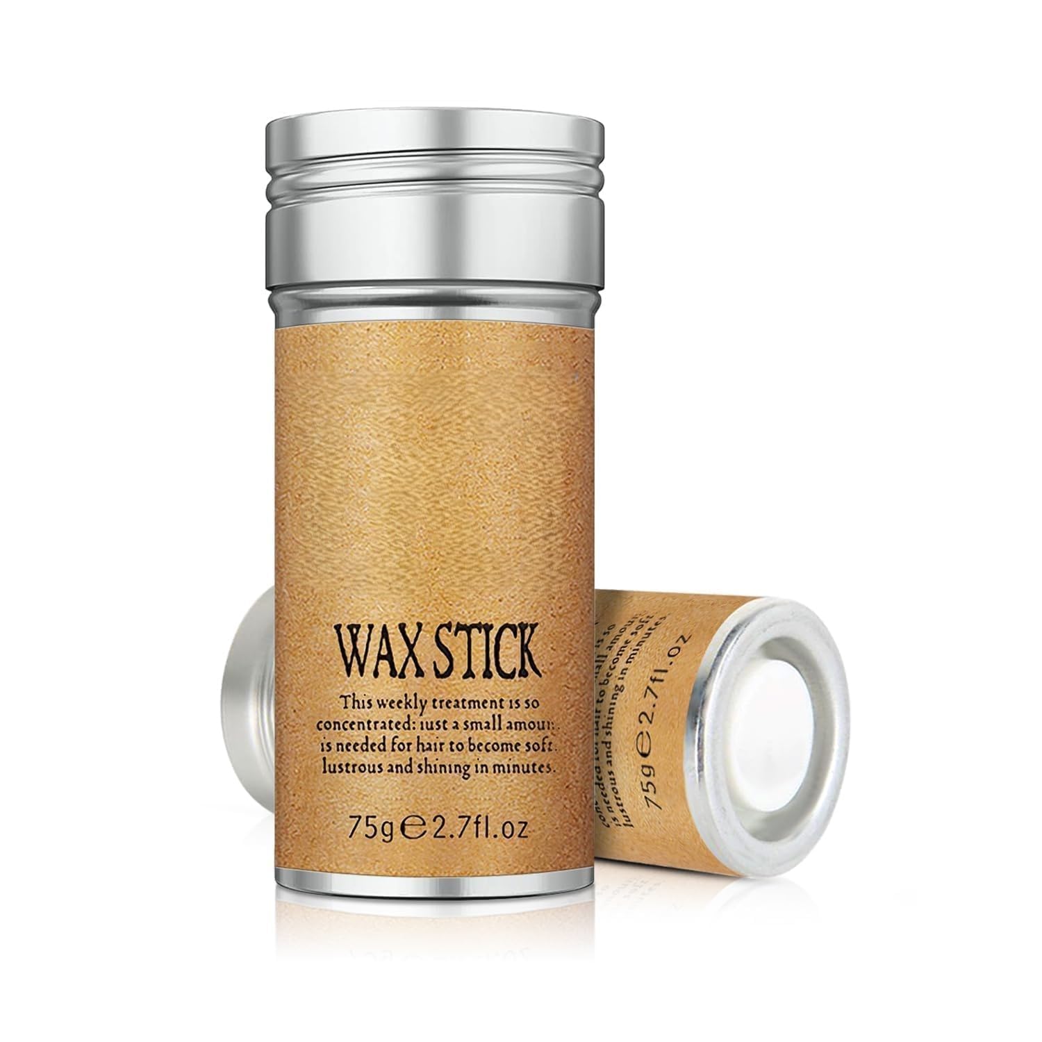 Hair Wax Stick for Women & Men - Slick Back, Anti-Frizz and Fly Away Hair Tamer, No Residue Hair Finishing Stick for Flyaways, All Day Hold Styling Product for Smoothing Hair Strands 75gm-image-22