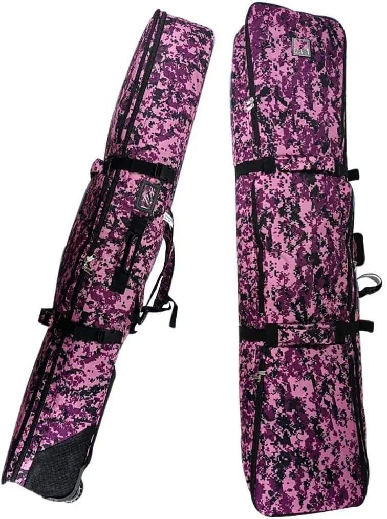 Borsa per snowboard, Snowboard Bag Fully Padded Wheel Travel Boots Ski Double Gear Tugboat Skiing Kit