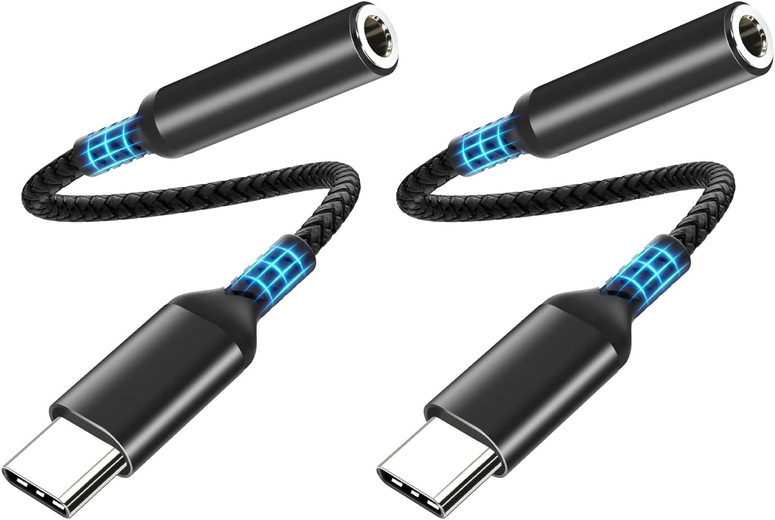 OBIEL Adattatore Doppio USB-C Splitter per Cuffie e Ricarica 16 Bit