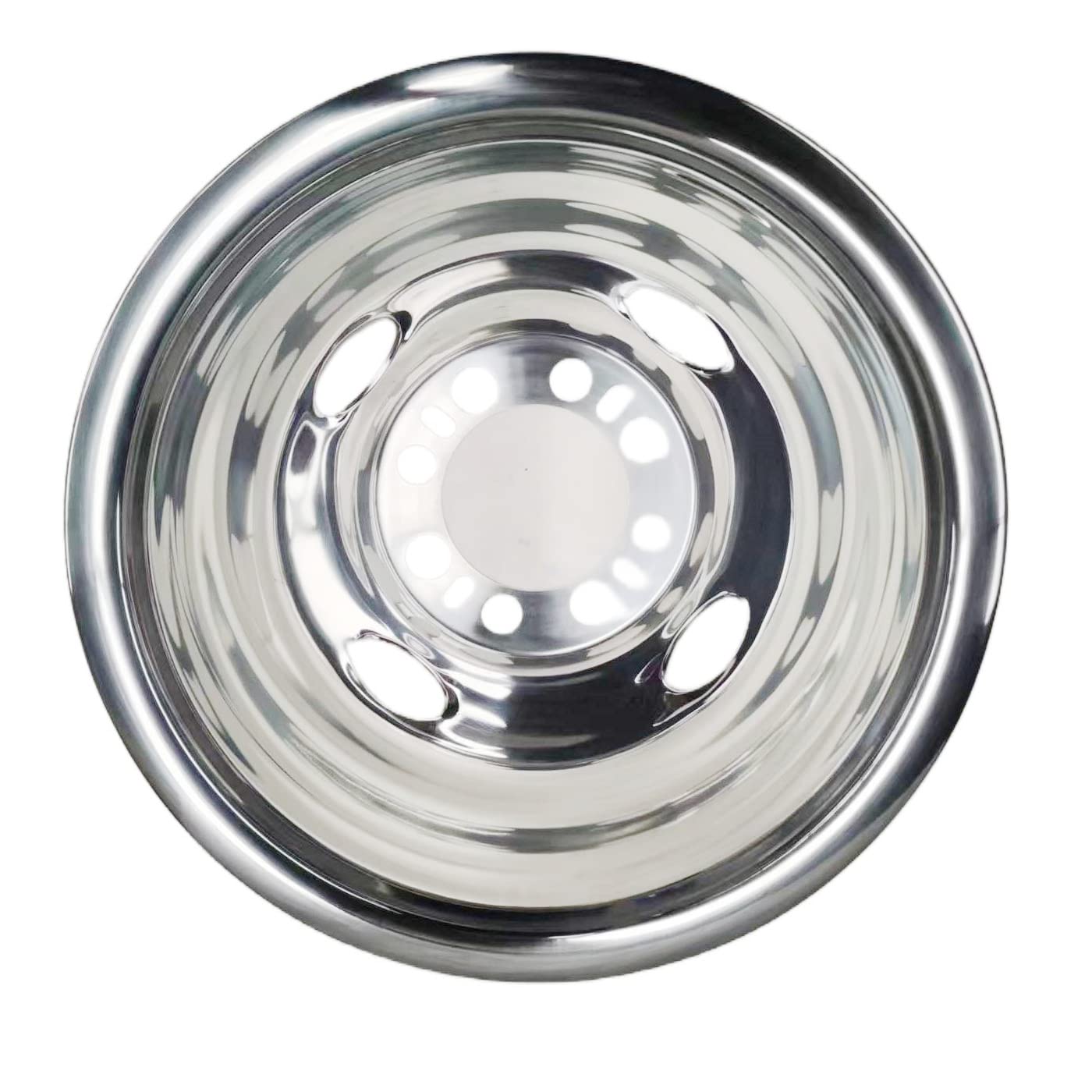 4pcs 16inch Stainless Steel Dually Wheel Simulators,Bolt On Wheel Cover