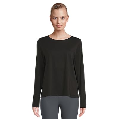 Eileen Fisher Round Neck Long Sleeve T Shirts Women
