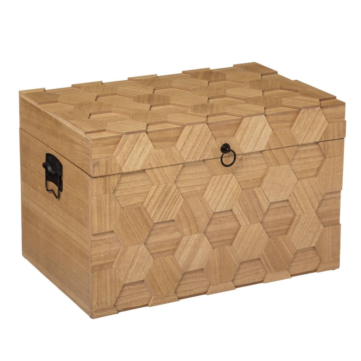 Atmosphera - Set de 3 malles Arty - bois