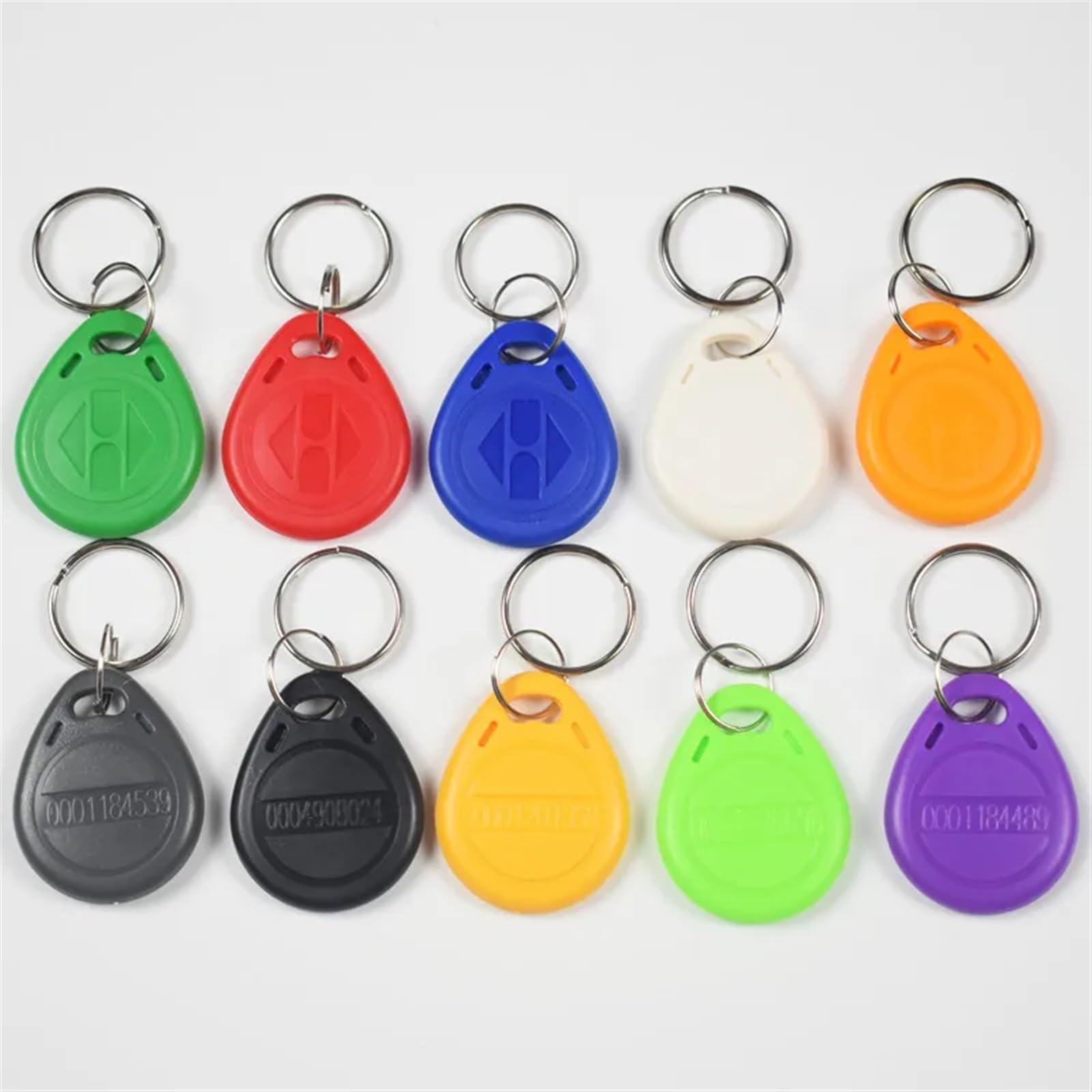 Porte-clés de proximité RFID en plastique ABS 125 kHz