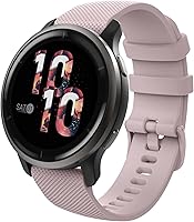 Vista 12 de MoKo 18MM Watch Band Compatible with Garmin Forerunner 265S/255S/255S Music/Vivoactive 4S/Vivomove 3S/Venu 3S/Venu 2S/Active S/Move 3S Smartwatch