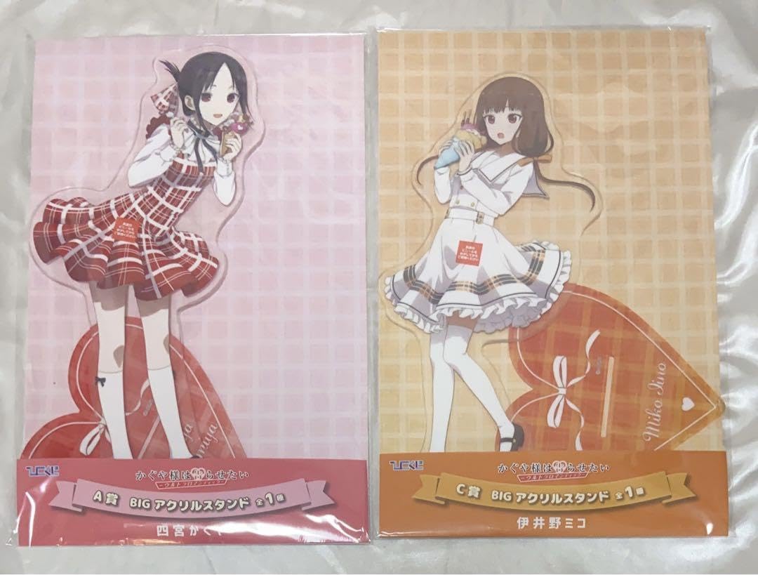 かぐや様は告らせたい　スタンド　四宮かぐや　伊井野ミコ 3月一般発売】アニメ「かぐや様は告らせたい-ファーストキッスは終わら