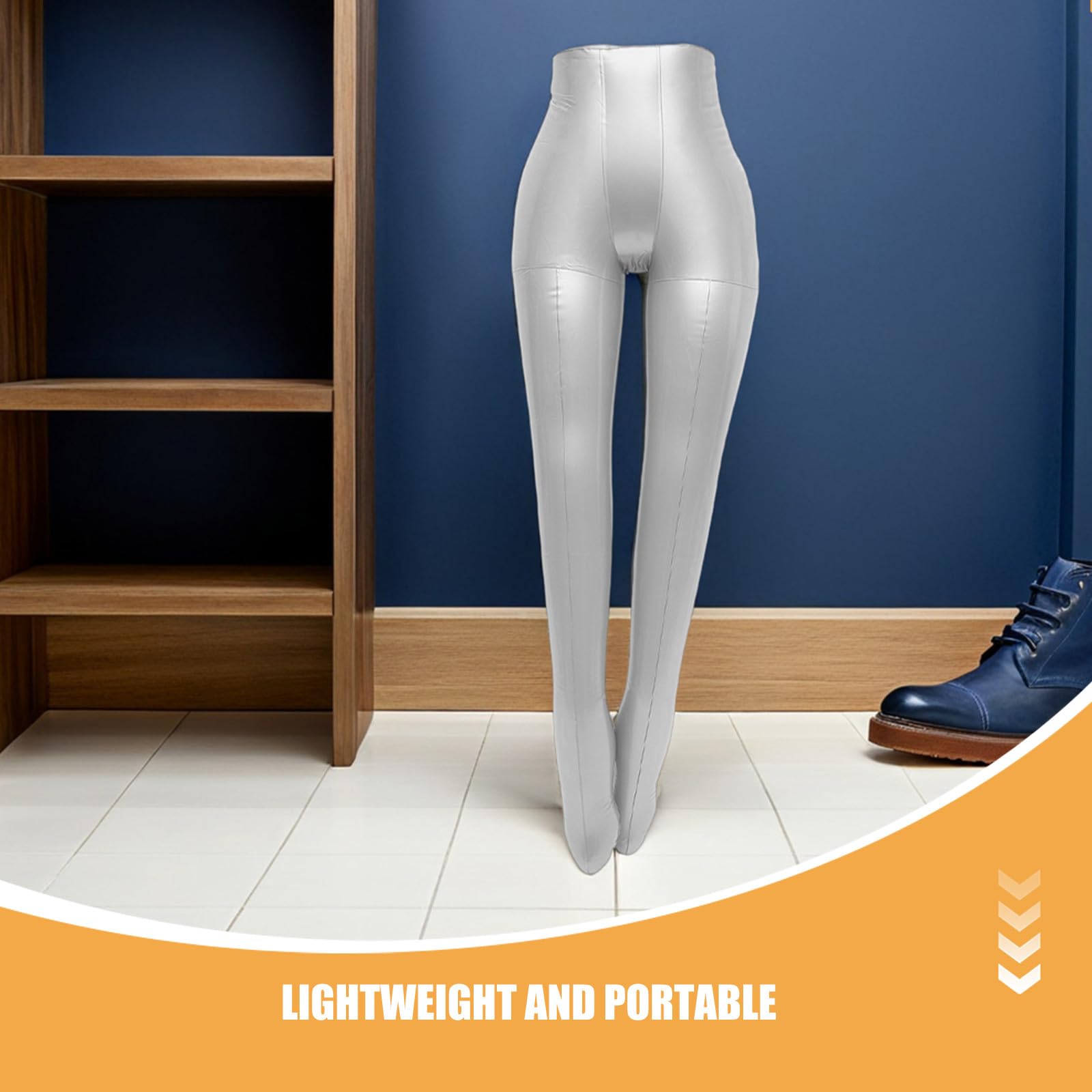 FOMIYES Maniquí Ligero y Portátil de PVC para Exhibición de Ropa Inflable Diseño Realista Pack de 3 Piezas Adecuado para Estudios Fotográficos y Venta Minorista