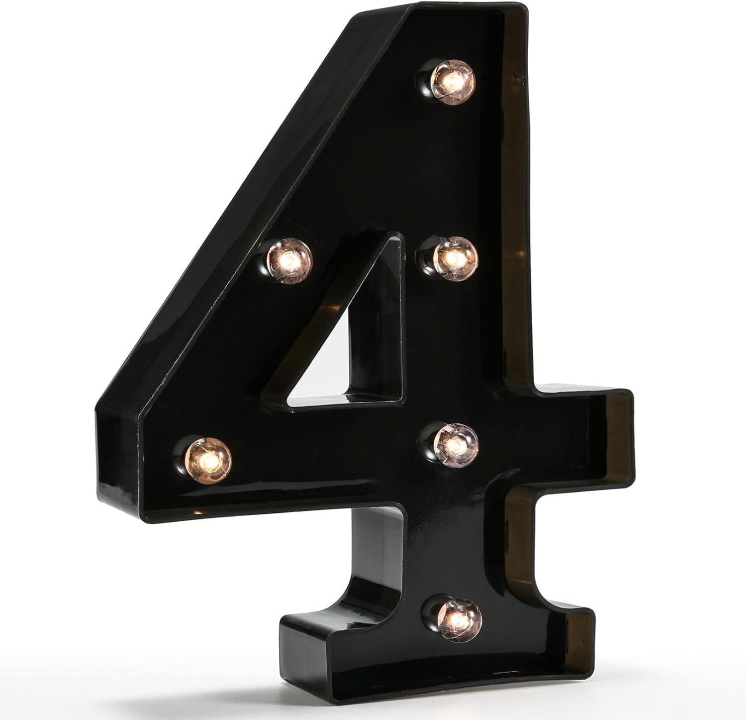 LED Marquee Letter Lights, Light Up Letters Glitter Alphabet Letter Sign Battery Powered for Night Light Birthday Party Wedding Girls Gifts Home Bar Christmas Decoration — image 1