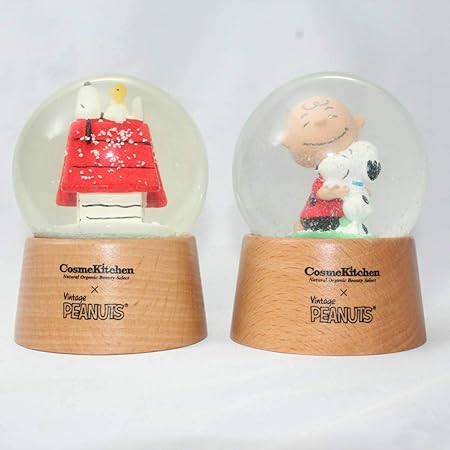 Amazon Co Jp スヌーピー ミュージアム 限定 スノードーム ウォータードーム セット マグカップ コスメキッチン チャーリーブラウンスヌピー 不朽 名作 ホビー
