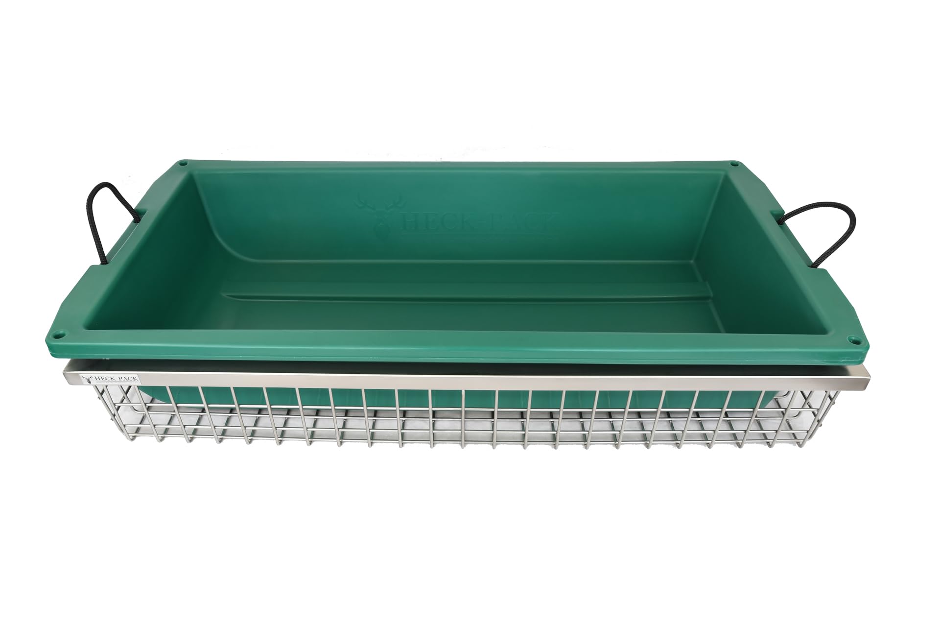 Heck-Pack Wildwanne 1200x600x125/175mm – Robuste Transportschale aus hochwertigem PE-Kunststoff für Wildträger & Kofferraum – Perfekt für Heckträger - Lieferumfang OHNE Heckträger