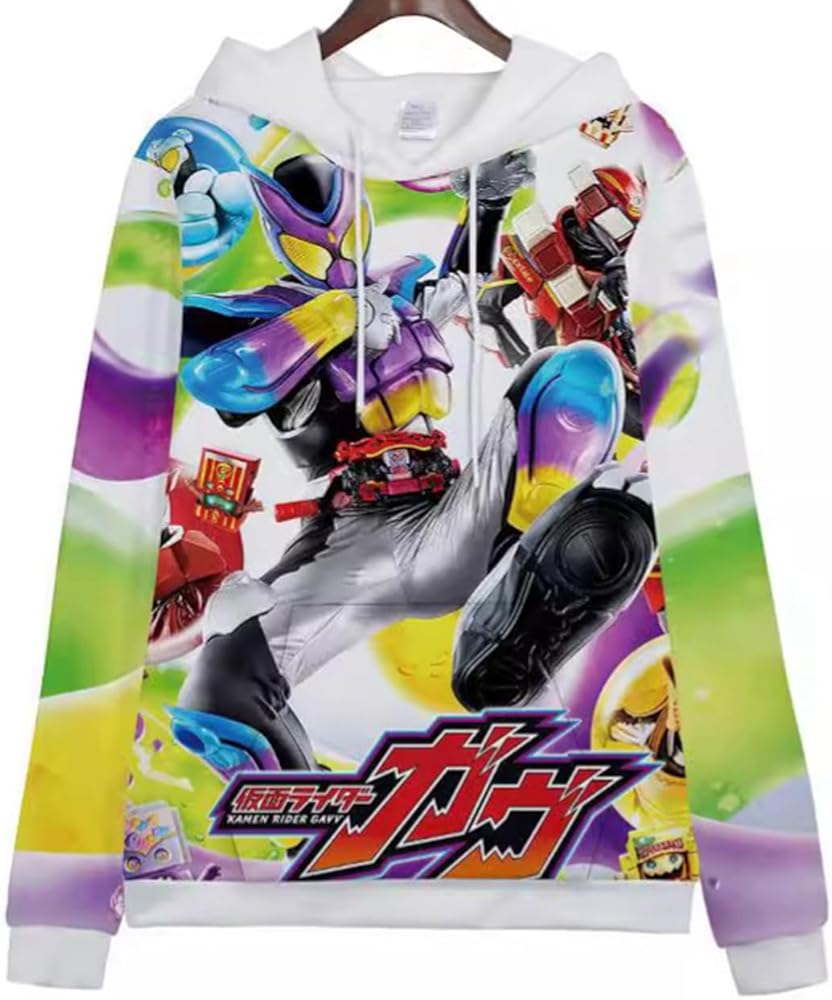 Amazon.co.jp: [ホンカン] 仮面ライダーガヴ パーカー 長袖 上着