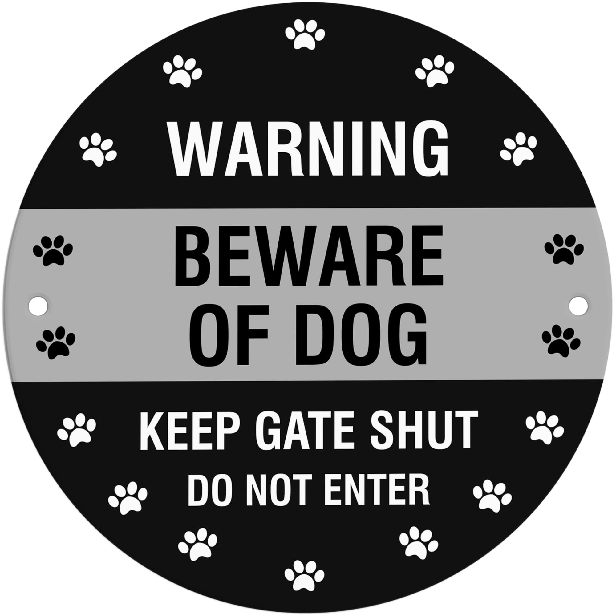 Red Ocean BEWARE OF THE DOG Sign Warning Sign Do Not Enter Acrylic Keep Gate Shut Beware For Fence Gate Dog Warning For Outdoor Shed Wall Plaque