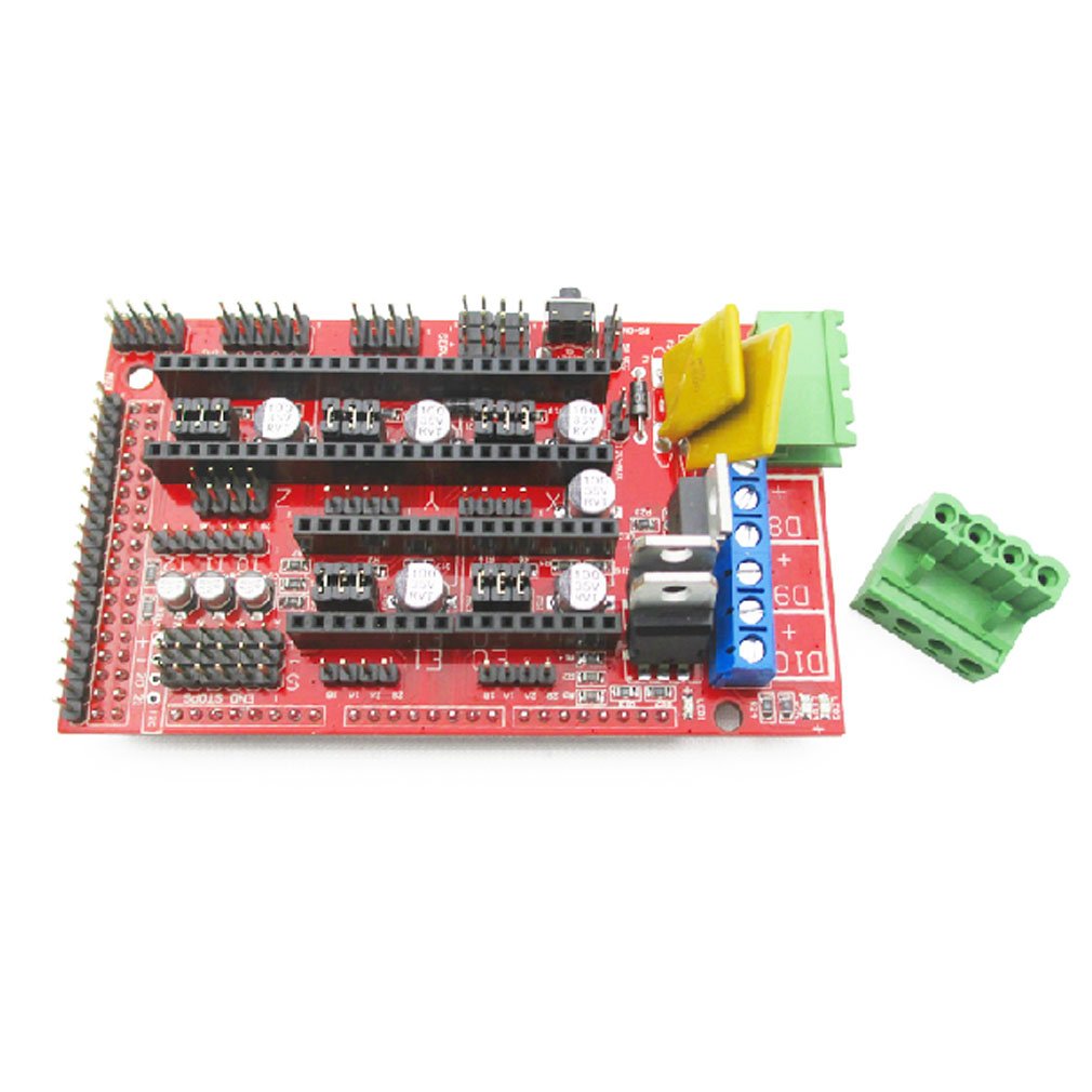 Hailege RAMPS 1.4 Pannello di controllo Scheda di controllo della stampante 3D Ramps1.4 Scheda di controllo Reprap Parti della stampante 3D per Raprep