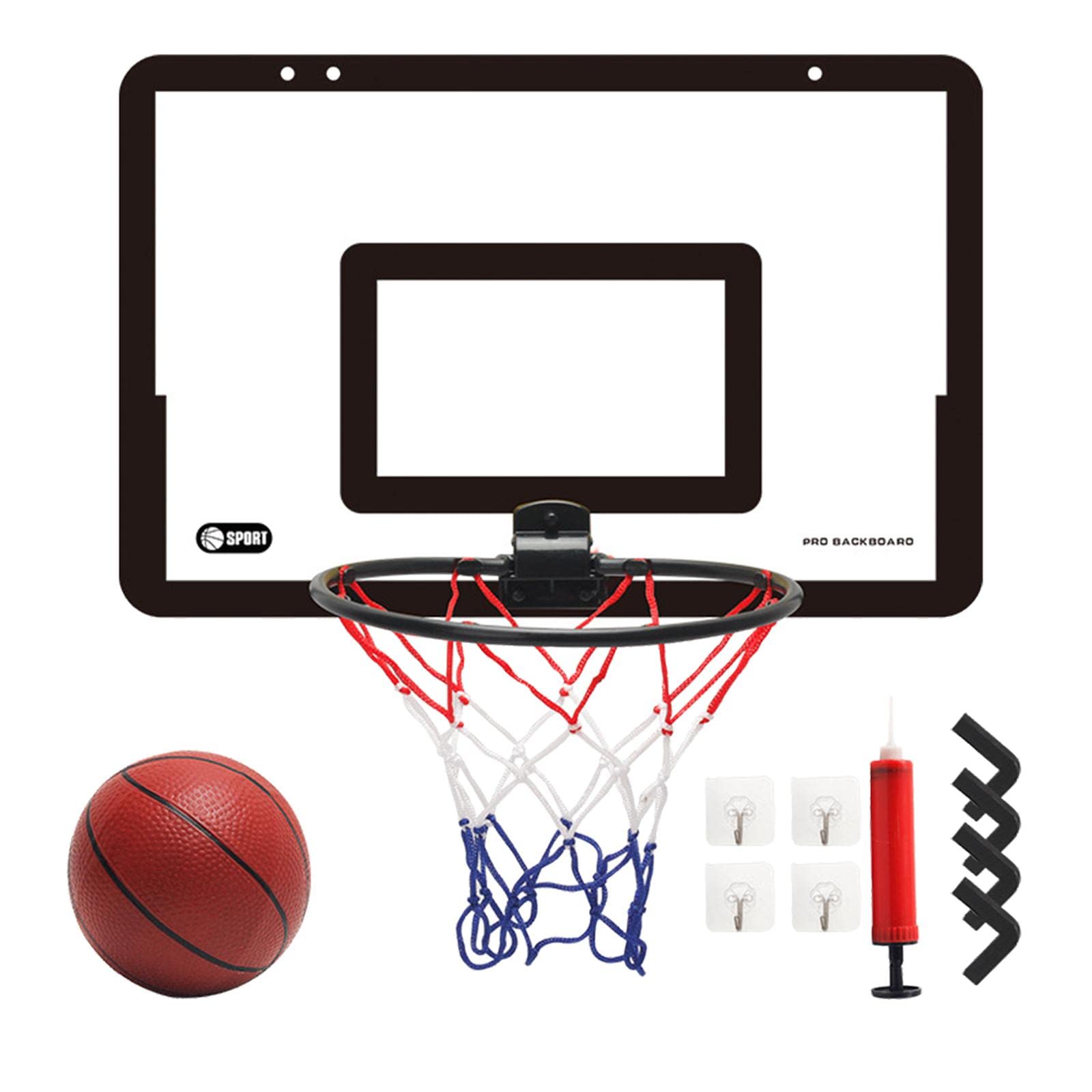 LOOM TREE® Basketball Game Durable Indoor Basketball Hoop for Kids for Indoor Home Room Black | Team Sports | Basketball | Backboard Systems (B0D59WGDX3) Amazon Price History, Amazon Price Tracker