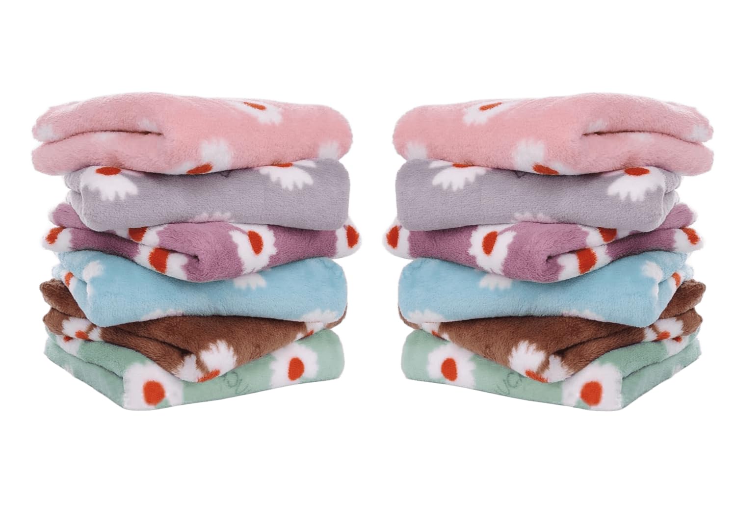 Stylish and Beautiful Flower Printed Soft Fabric Handkerchief/Hanky for Women and Girl (Pack of 12)-image-39
