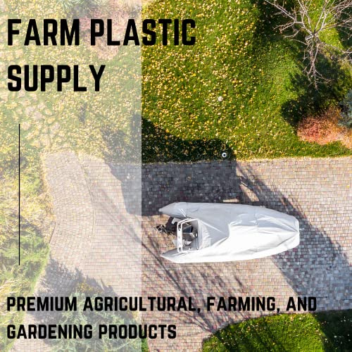 Farm Plastic Supply SHRINKBLUE941 Polyethylene Plastic Shrink Wrap - 7 Mil (14' X 125') – Blue Boat Shrink Film thumb #6