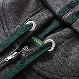 Licensed Harry Potter Unisex Slytherin Zipped Hooded Sweatshirt Charcoal - Image 5