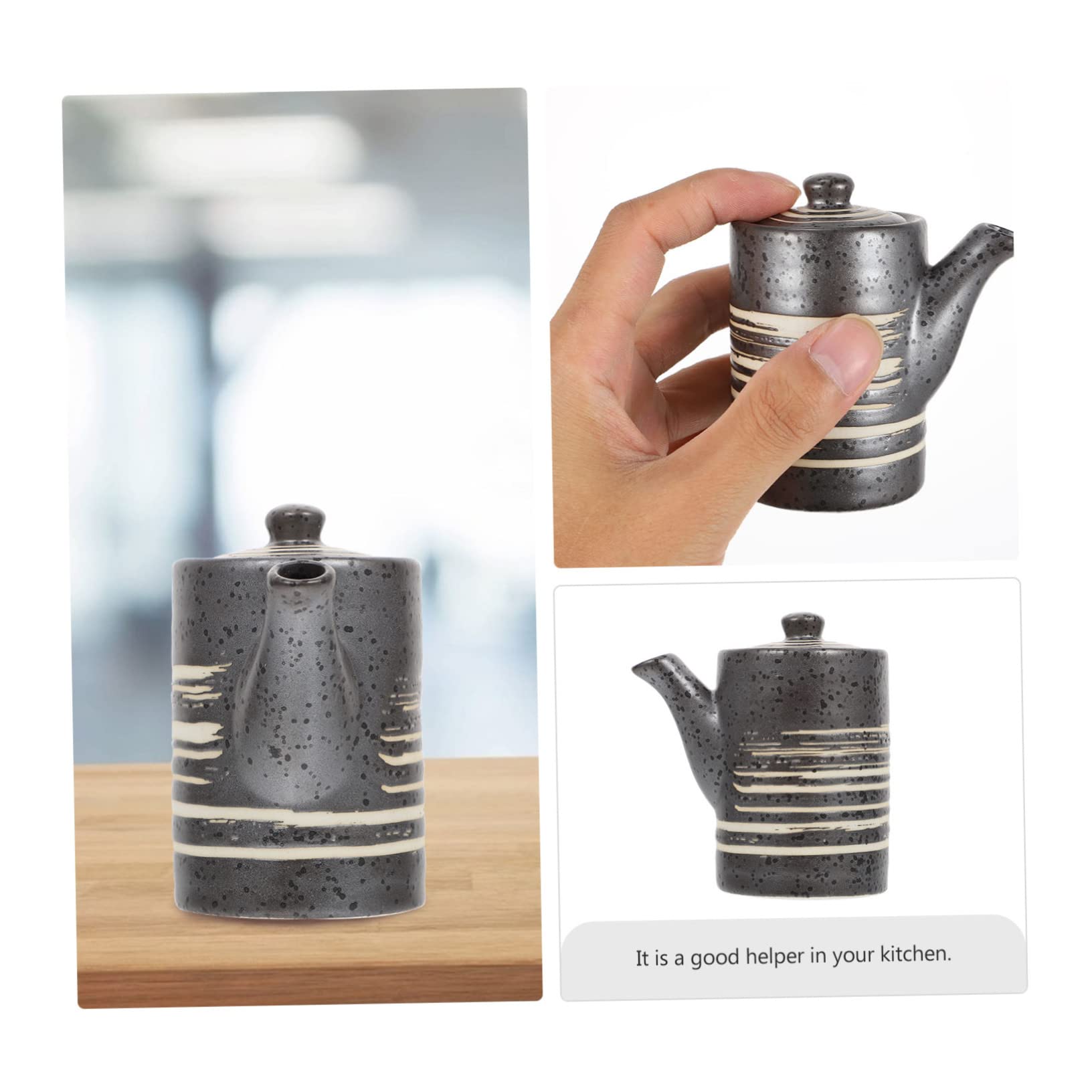 1 recipiente for salsa de soja, dispensador de aceite y vinagre, contenedor de aderezo for ensaladas, dispensador de aderezo for ensaladas, recipiente for vinagre, recipientes for vinagre, aceite de o