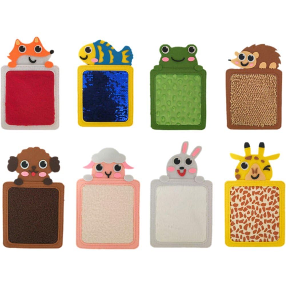 Dalle Texture Animaux Tapis Sensoriel Bébé 12 Dalles Animaux - Éveil Sensoriel Enfant Autisme