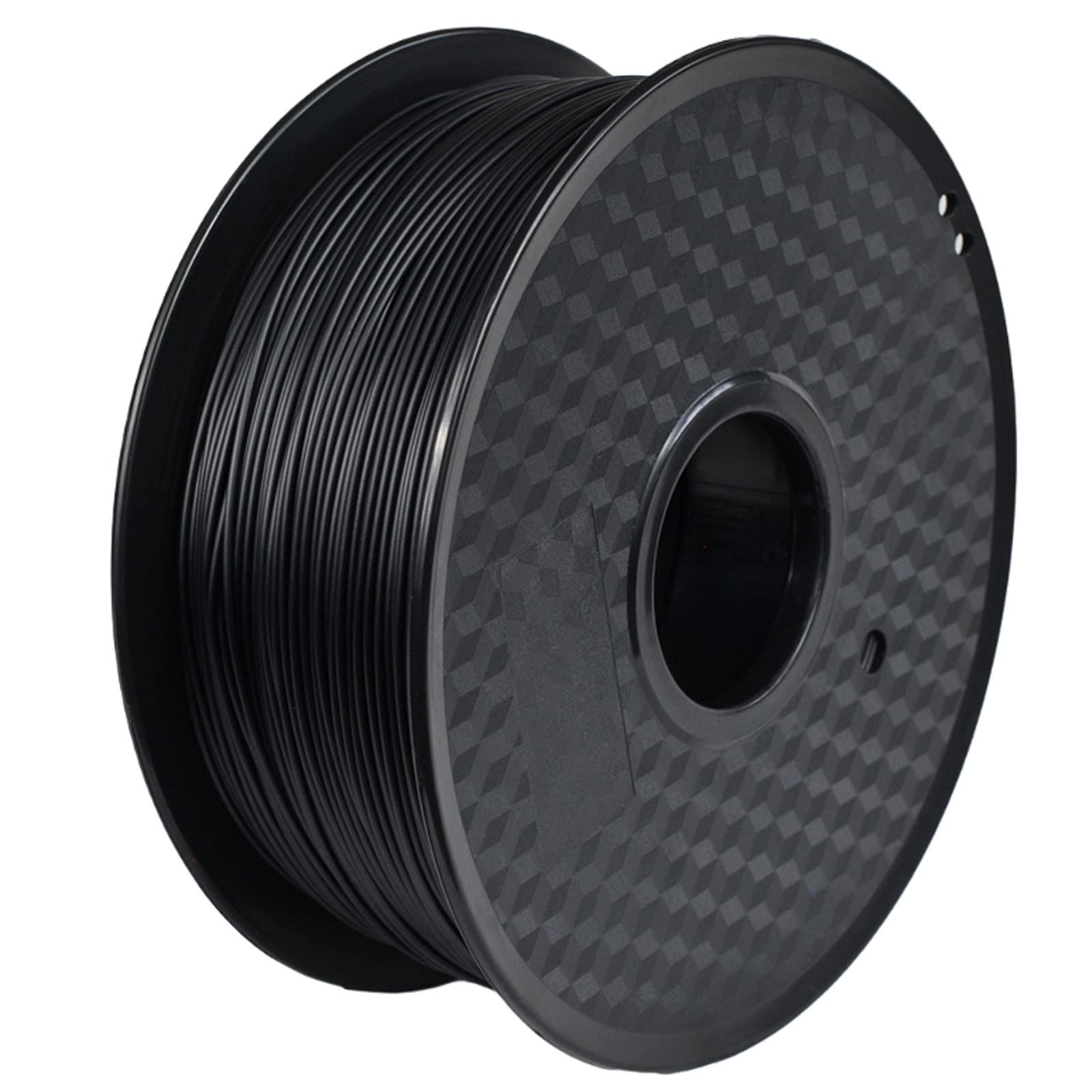 Leitfähiges PLA Filament 3D-Drucker Filament 1,75 mm, Maßgenauigkeit ±0,03 mm 1 kg 2,2 lb Spule, Leitfähigkeit 10^(-4)s/m,Schwarz,1,75 mm