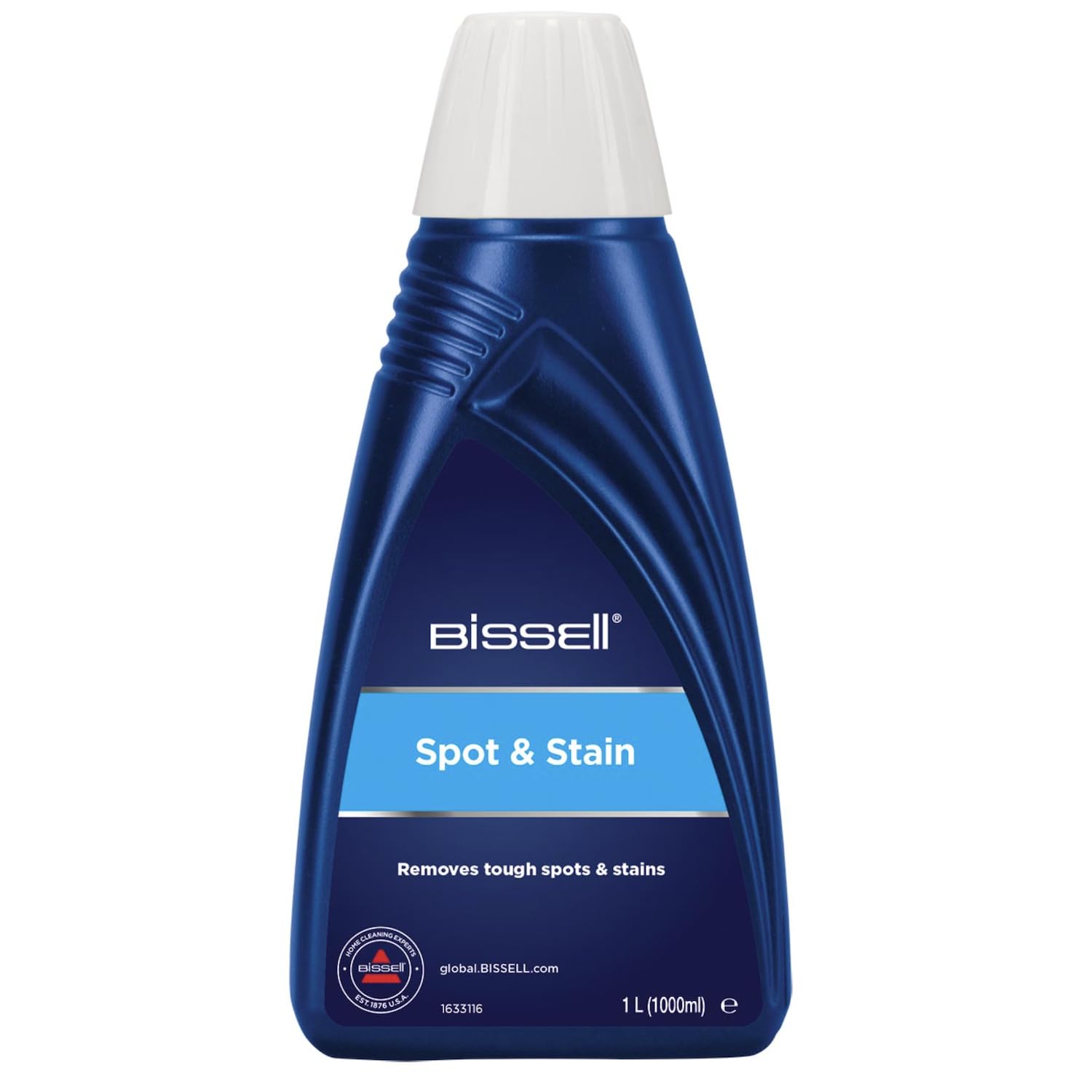 BISSELL Spot & Stain Reinigungslösung für BISSELL SpotClean Geräte, 1 l, entfernt Flecken und Verschmutzungen aus Teppichen und Polstern, 1084N