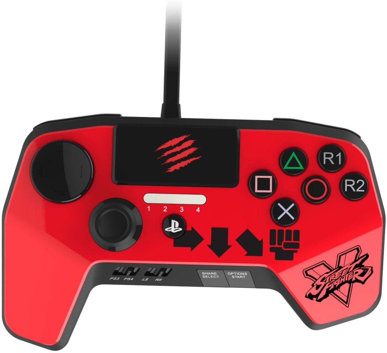 ストリートファイター V ファイトパッドプロ　マッドキャッツ Amazon | Mad Catz ストリートファイター V ファイトパッド プロ