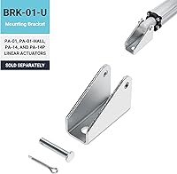 Vista 7 de Actuador lineal PA-14, 150 libras.