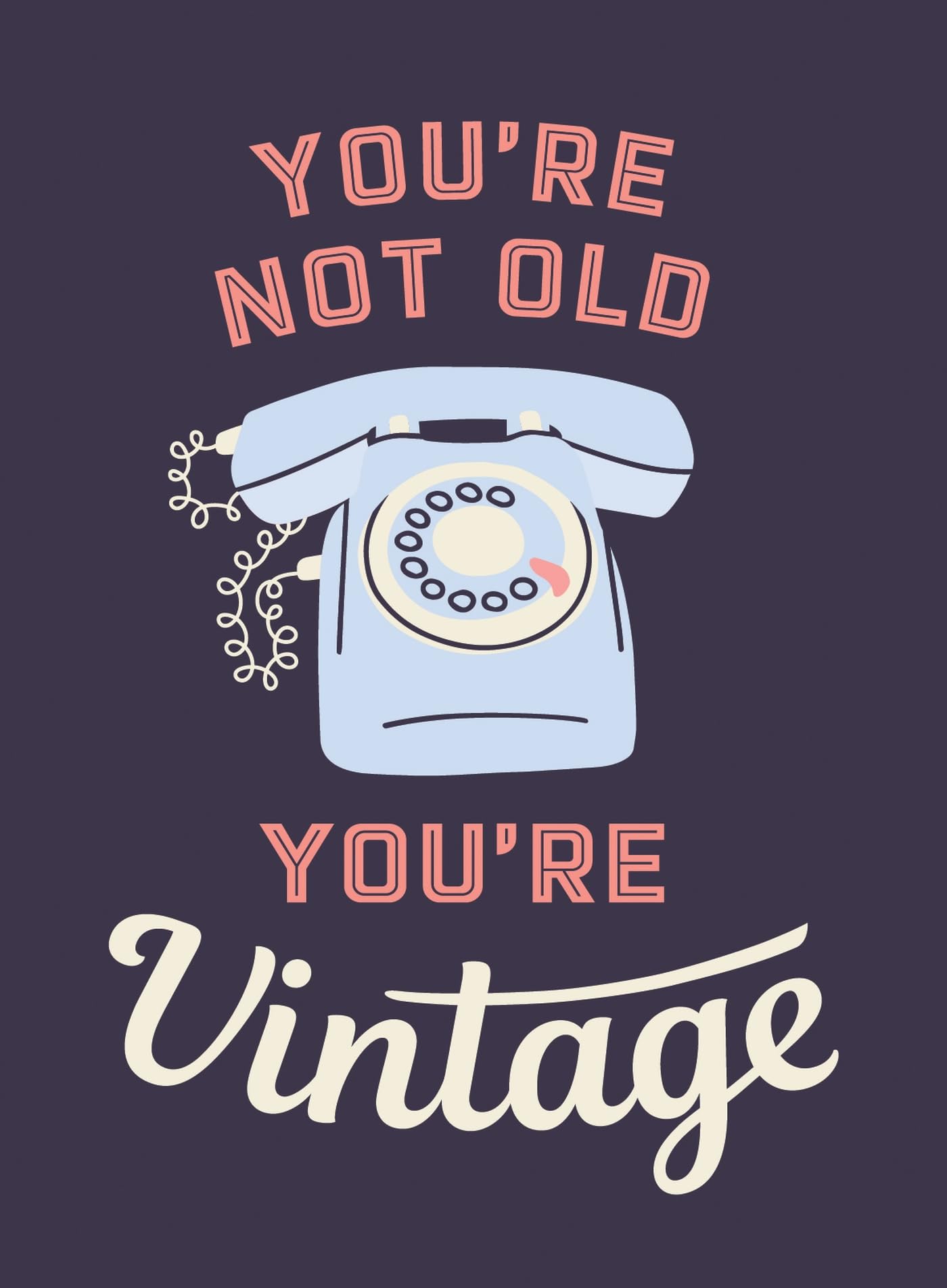Youre Not Old Youre Vintage by Summersdale Publishers HARDBACK 9781837993567