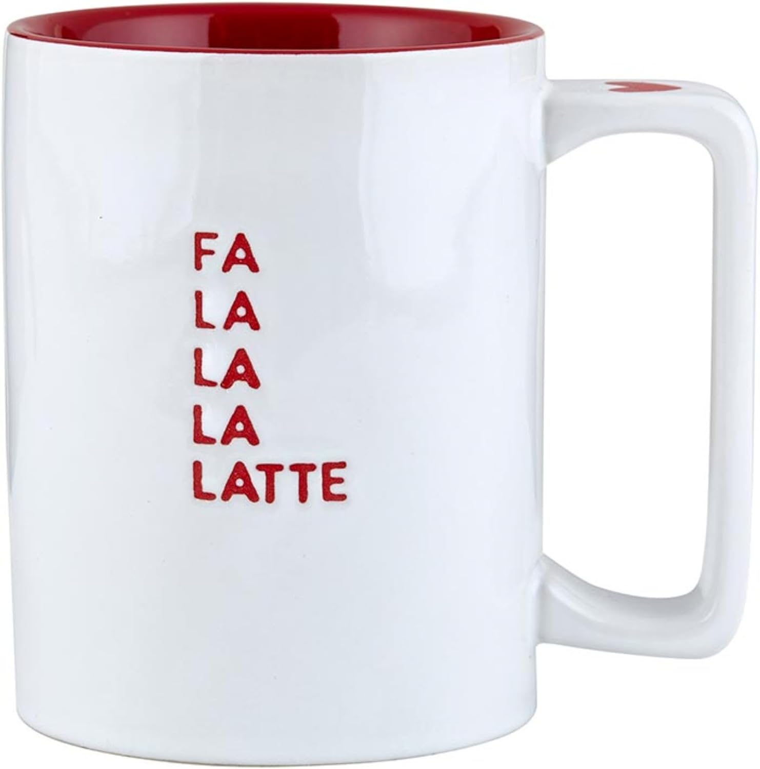 Santa Barbara Design Studio Coffee Cup Organic Ceramic Christmas Mug, 16-Ounces, Love You More