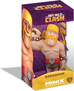 MINIX World of Clash – Barbarian – Collectible Game Icon Figure for Fans