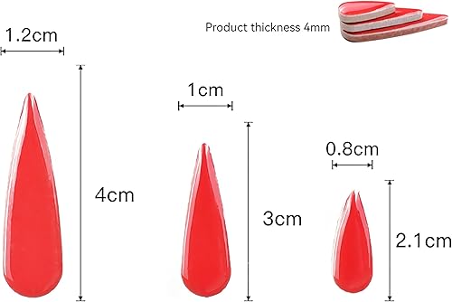 Miniatura 4 de MY.XWFD Azulejos de mosaico de cerámica para artesanías, bloques de mosaico de lágrima de 7.05 oz, azulejos de cerámica para obras de arte, juego de