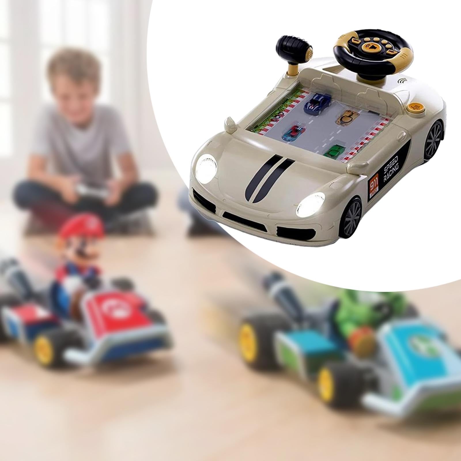 Volante Da Gioco Elettrico per, Età 3+, bianco, Taglia unica