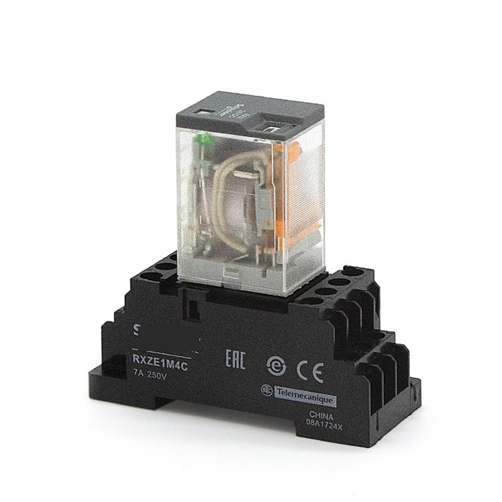 Douille electrique RXZE1M4C pour relais RXM4 lot de 10 pieces