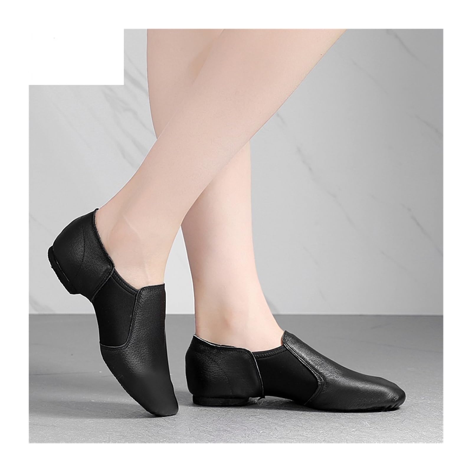 Zapatillas Ballet Niña Zapatos de Baile de Jazz con Suela Antideslizante Color Canela y Negro for Adultos y Mujeres.