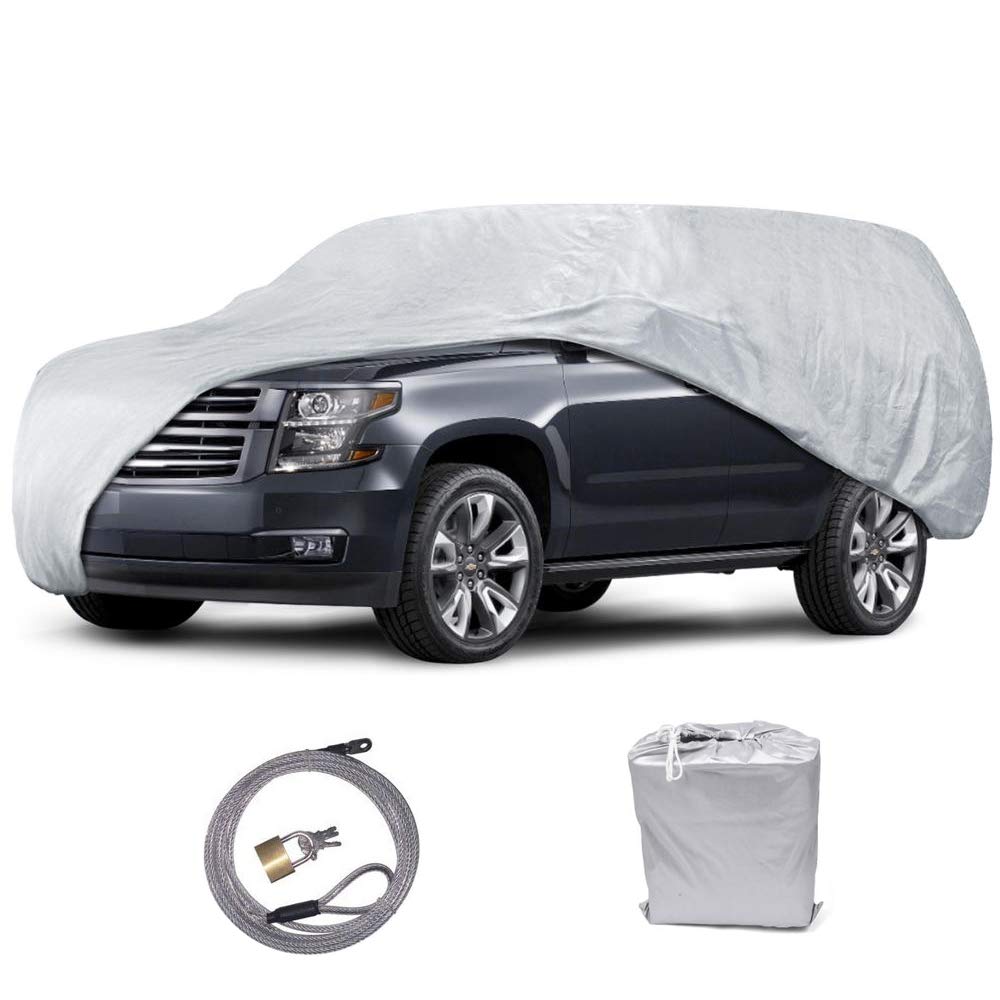 Motor Trend OV-543 Car Cover, Gray, XL3