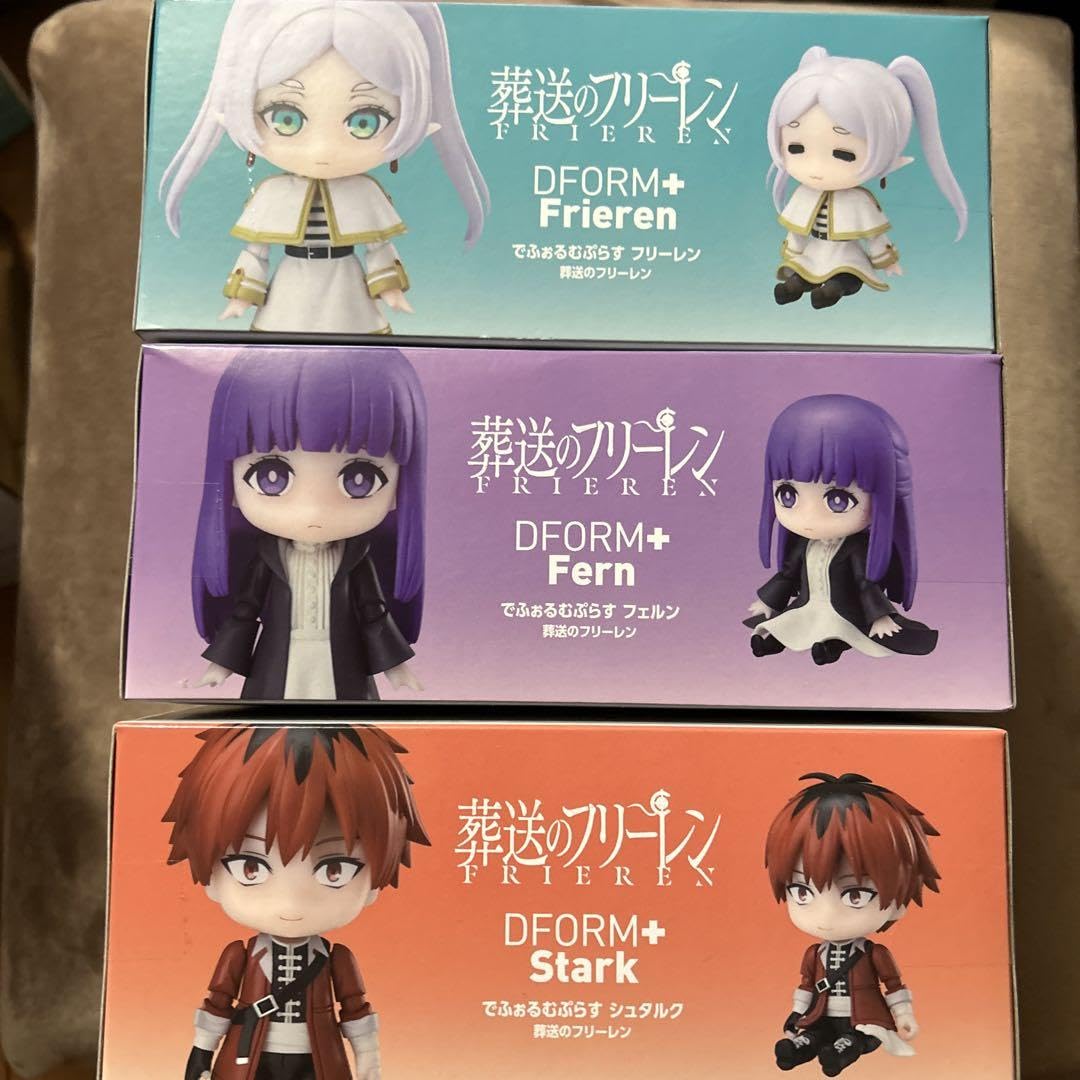 Amazon.co.jp: フリーレン でふぉるむ ぷらす 3種 フリーレン フェルン